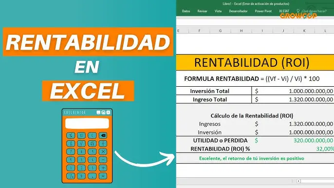 Cómo Calcular el Ingreso de una Inversión en Excel: Guía Completa - Cómo calcular los ingresos en Excel como calcular el ingreso de una inversion en excel - Cómo calcular los ingresos en Excel