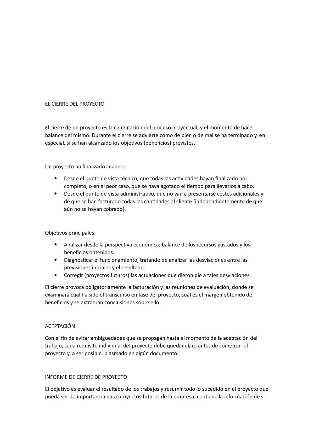 Cierre de Proyecto: Guía Completa para Informes Finales - Cómo cerrar un informe de gestión cierre informe proyecto de inversion - Cómo cerrar un informe de gestión