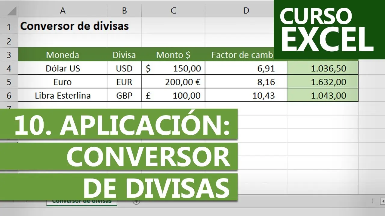 Cómo convertir diferentes monedas a USD en Excel - Cómo convertir diferentes monedas a USD en Excel como convertir a dolar en excel - Cómo convertir diferentes monedas a USD en Excel