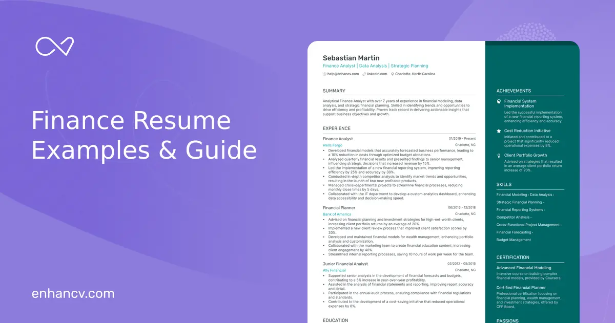 detalle en curriculum vitae de profesional independiente de las finanzas - Cómo escribir la experiencia financiera en un currículum