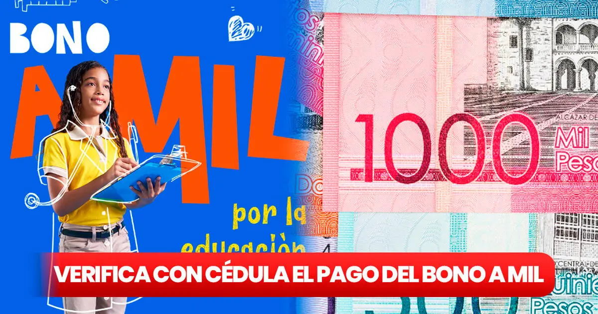 bono 1000 pesos - Cómo funciona el bono de 1000 pesos