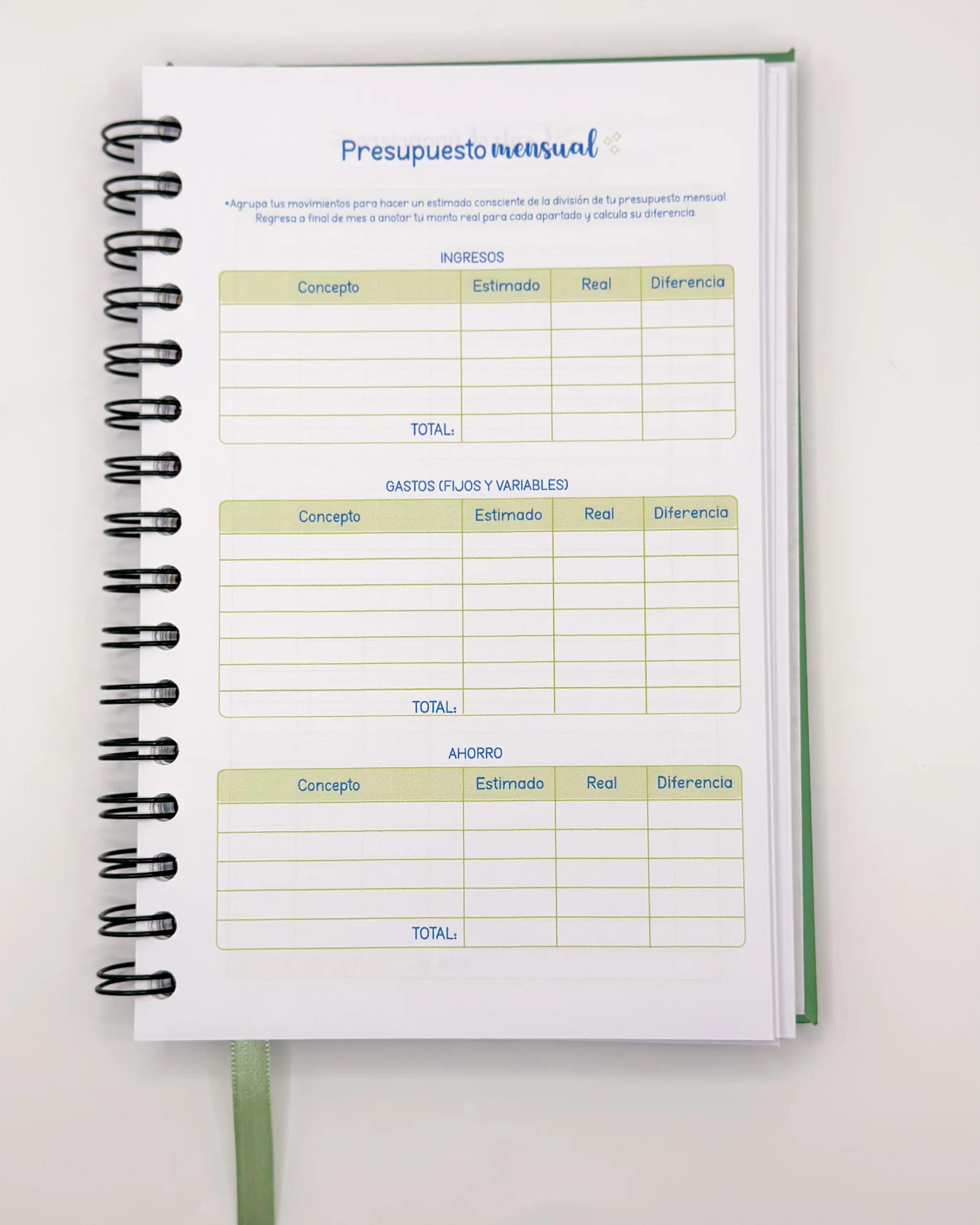 como hacer un cuaderno de finanzas - Cómo hacer un presupuesto de mis finanzas