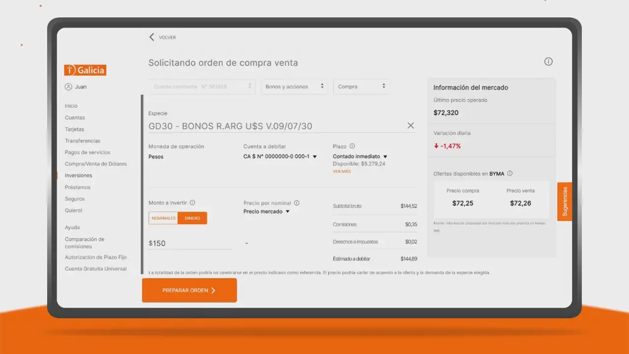 galicia dolar ahorro - Cómo hacer una Caja de Ahorro en dólares en Galicia