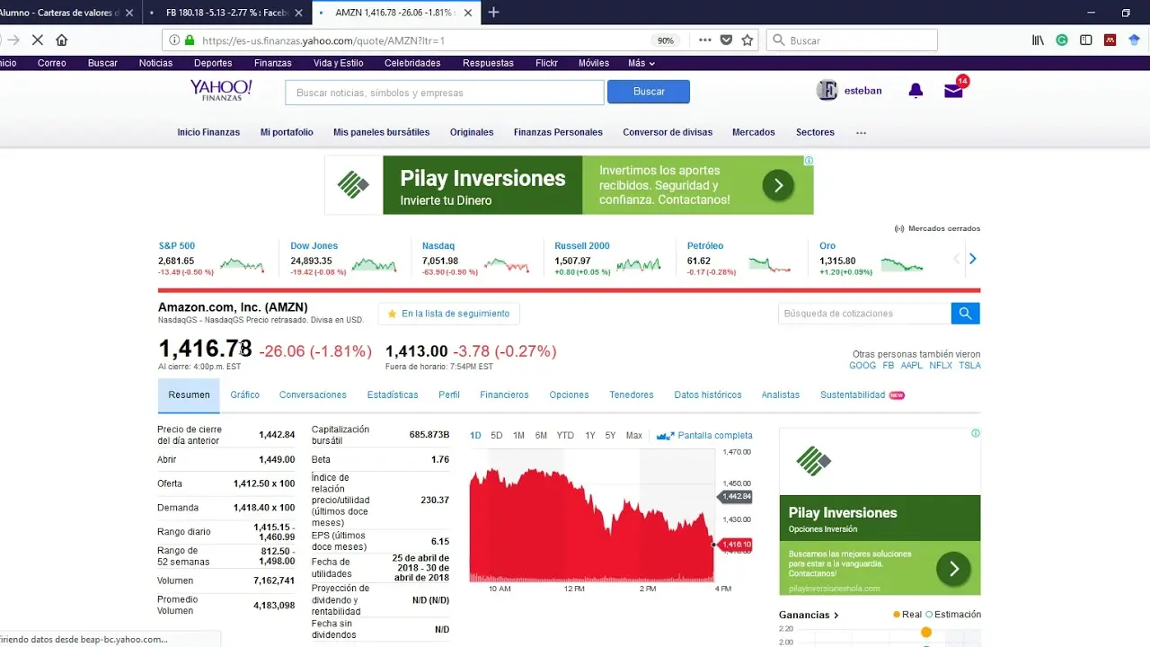 como agregar en yahoo finanzas fondos de inversion argentina - Cómo mostrar dividendos en Yahoo Finance