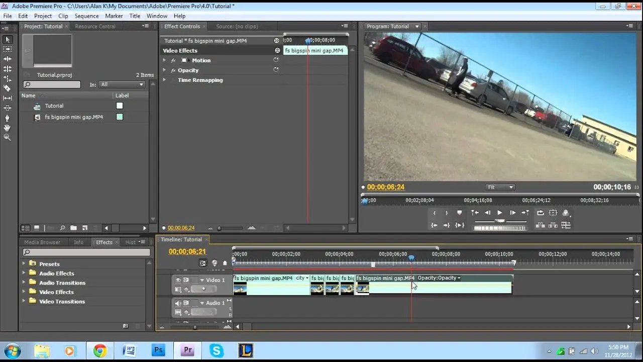 premiere pro invertir video - Cómo revertir en Premier