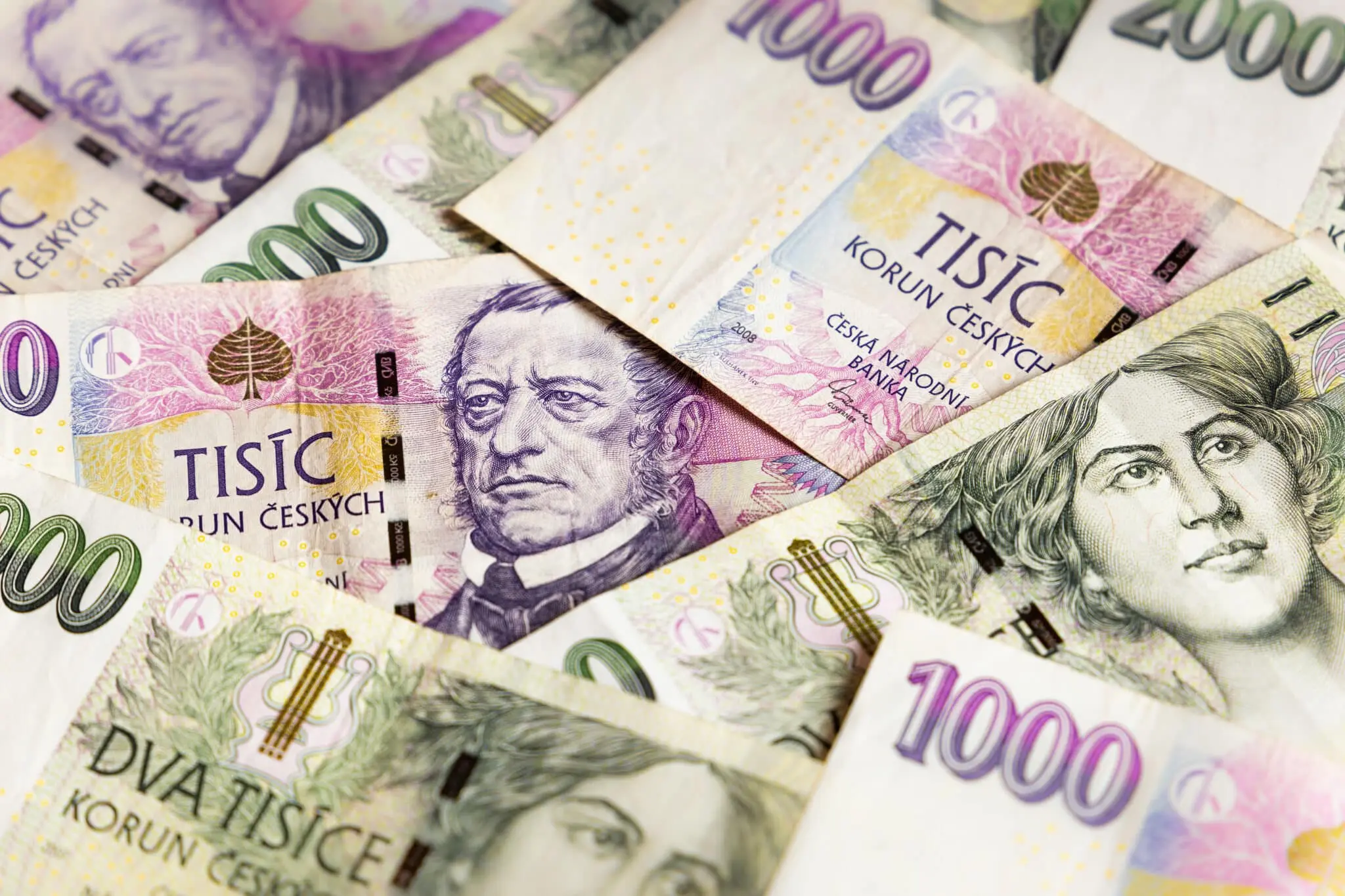 peso checo a dolar - Cómo se llama el dinero de Checoslovaquia