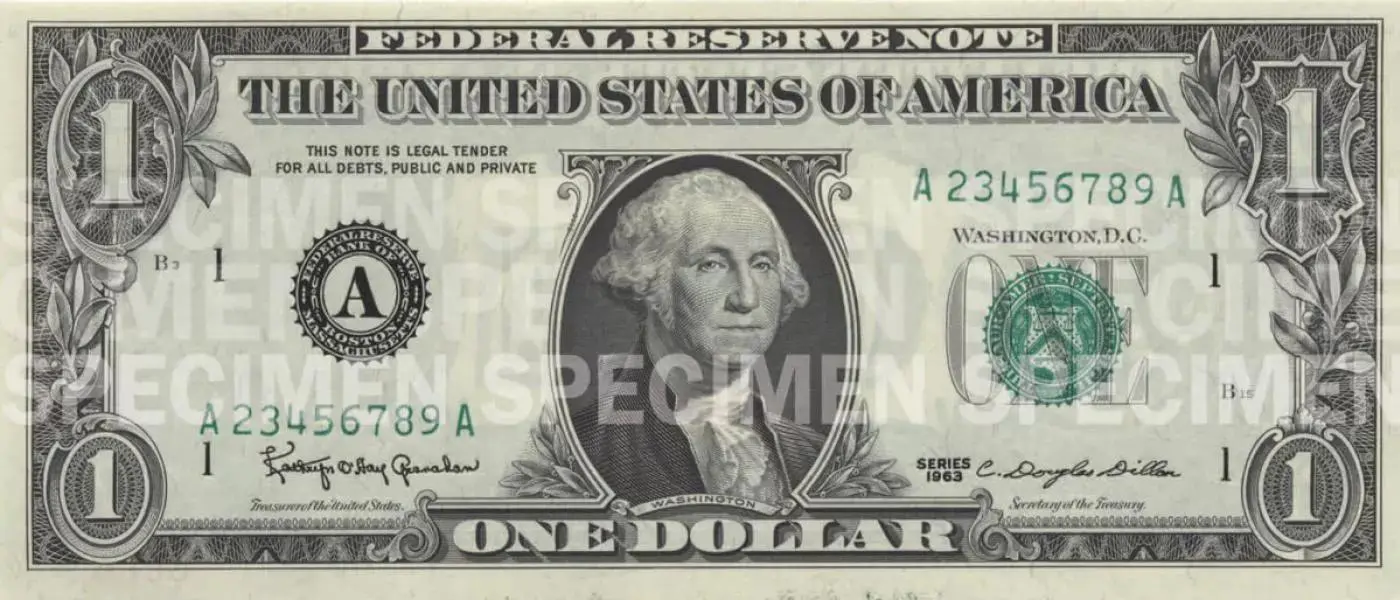 como saber si un billete de 1 dolar es falso - Cómo ver si un billete es falso de 1