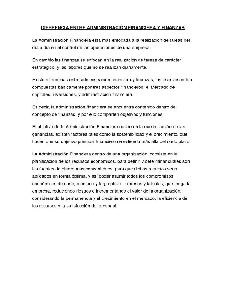 Finanzas vs. Administración de Empresas: ¿Cuál es la mejor opción para ti? - Cuál es la diferencia entre administración y finanzas diferencia entre finanzas y administracion de empresas - Cuál es la diferencia entre administración y finanzas