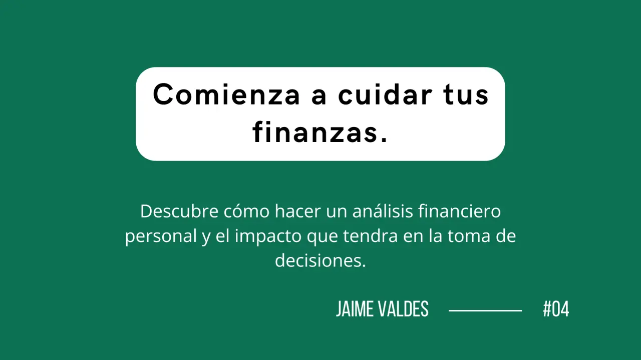 a importancia del diagnostico en tus finanzas personales - Cuál es la importancia de analizar las finanzas personales antes de gastar