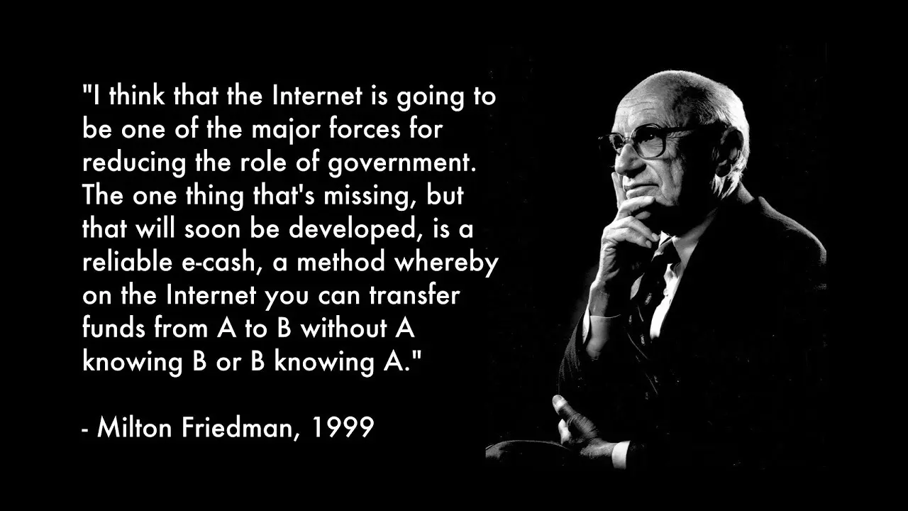 milton friedman bitcoin - Cuáles eran las ideas de Milton Friedman