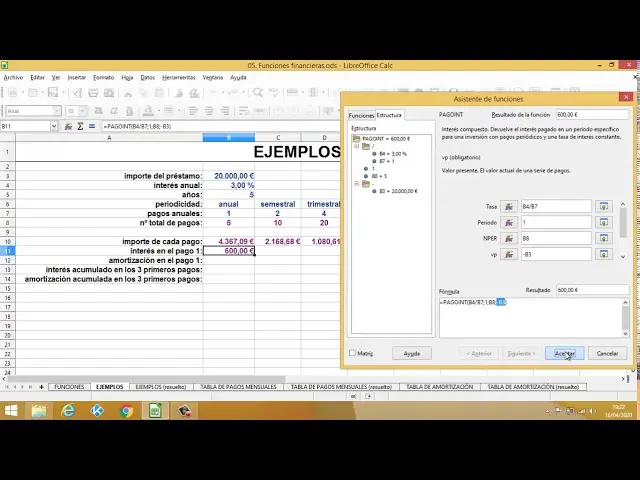 funciones y formulas de finanzas de libreoficce calc pdf - Cuáles son las funciones de LibreOffice Calc
