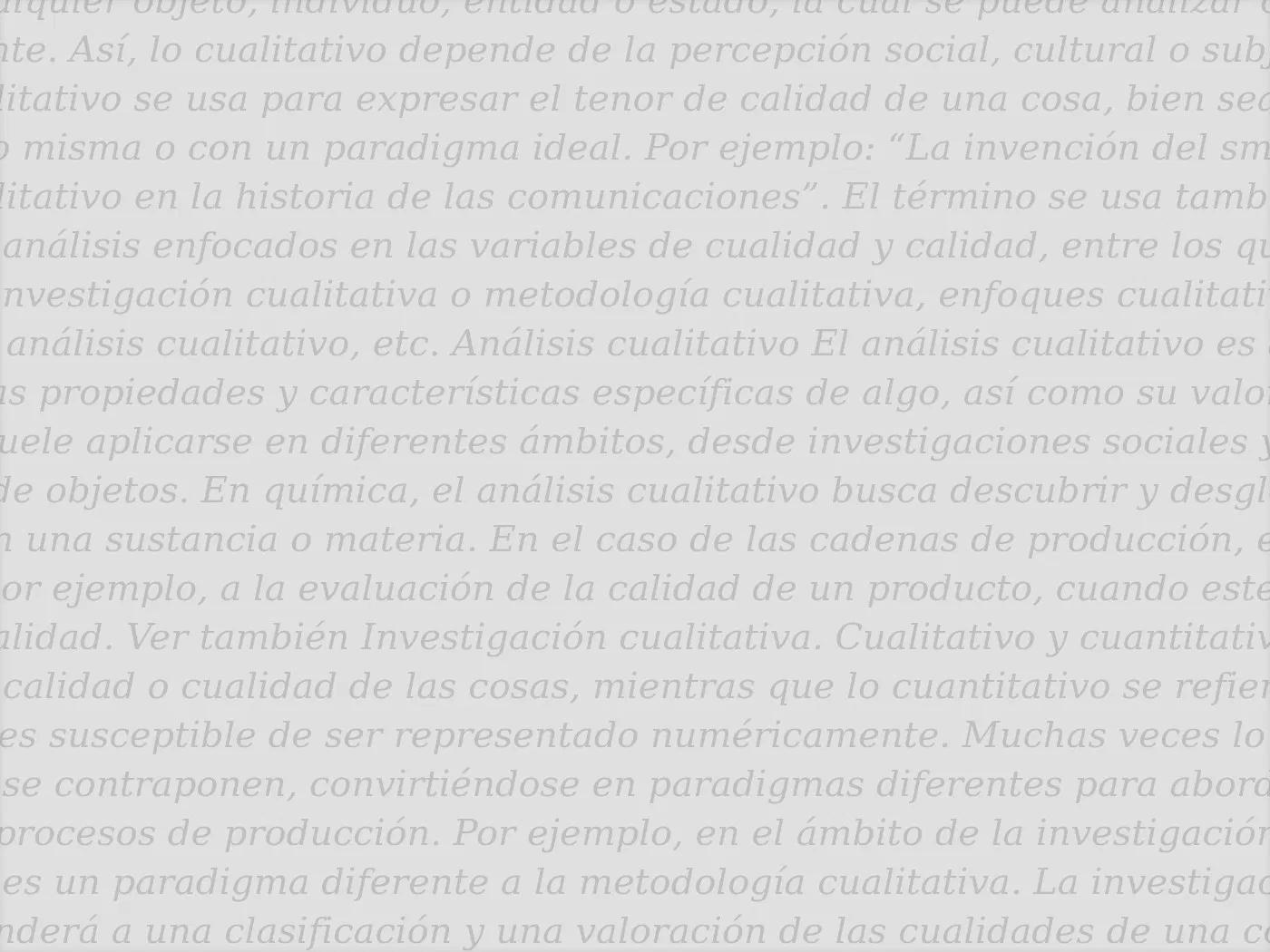 aspectos cualitativos de un proyecto de inversion - Cuáles son los aspectos cualitativos