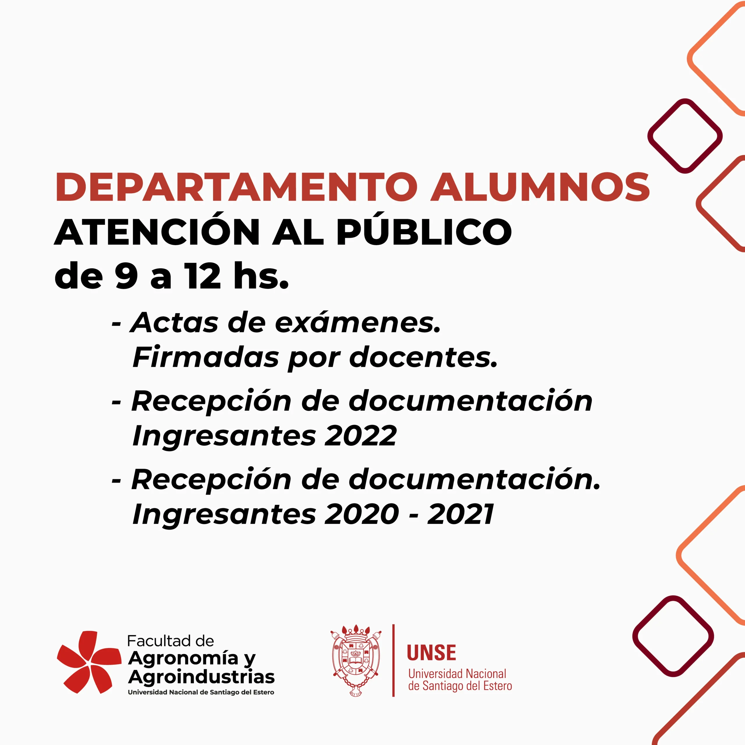 horarios finanz publica unse - Cuándo comienzan las clases en la Unse