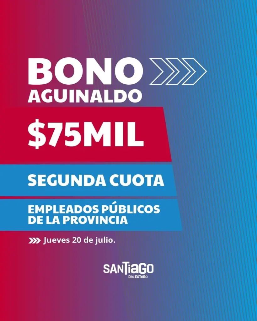 bono provincial santiago del estero - Cuándo pagan la ayuda escolar en Santiago del Estero en 2024