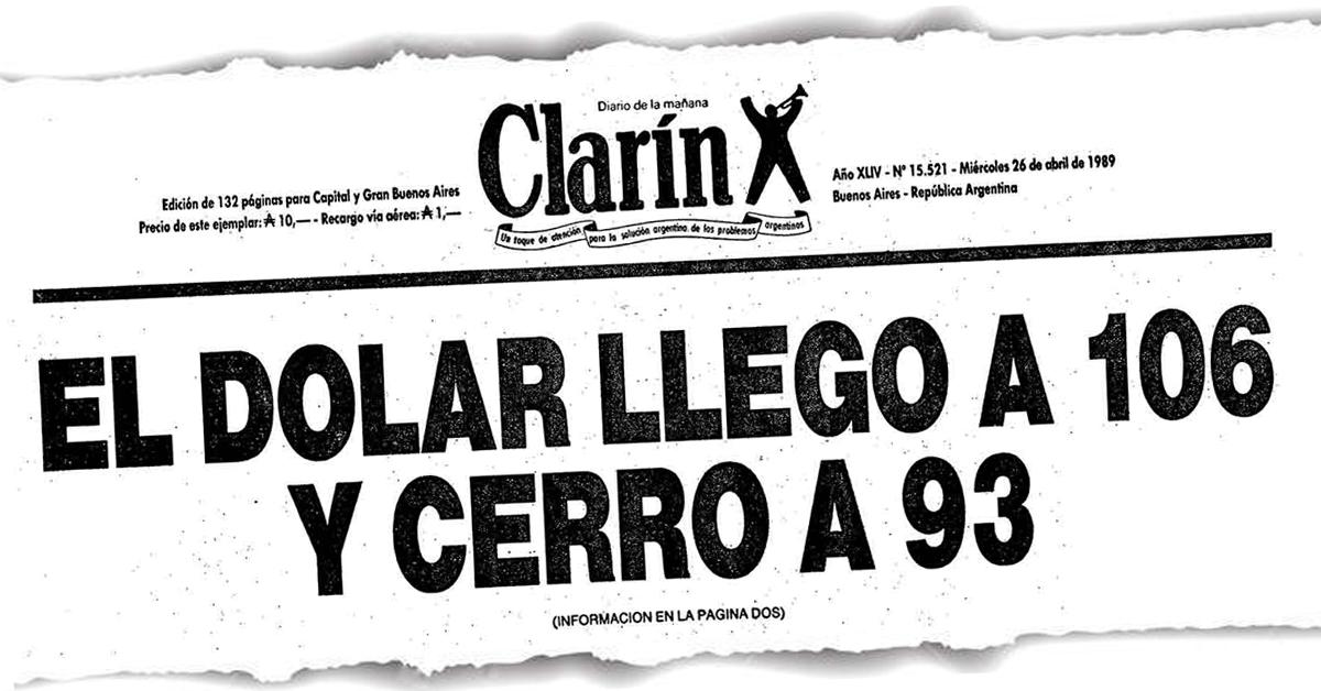 Valor del Dólar en Argentina en 1989: Una Época de Crisis e Hiperinflación - Cuánto era la inflación en 1989 valor del dolar en argentina 1989 - Cuánto era la inflación en 1989