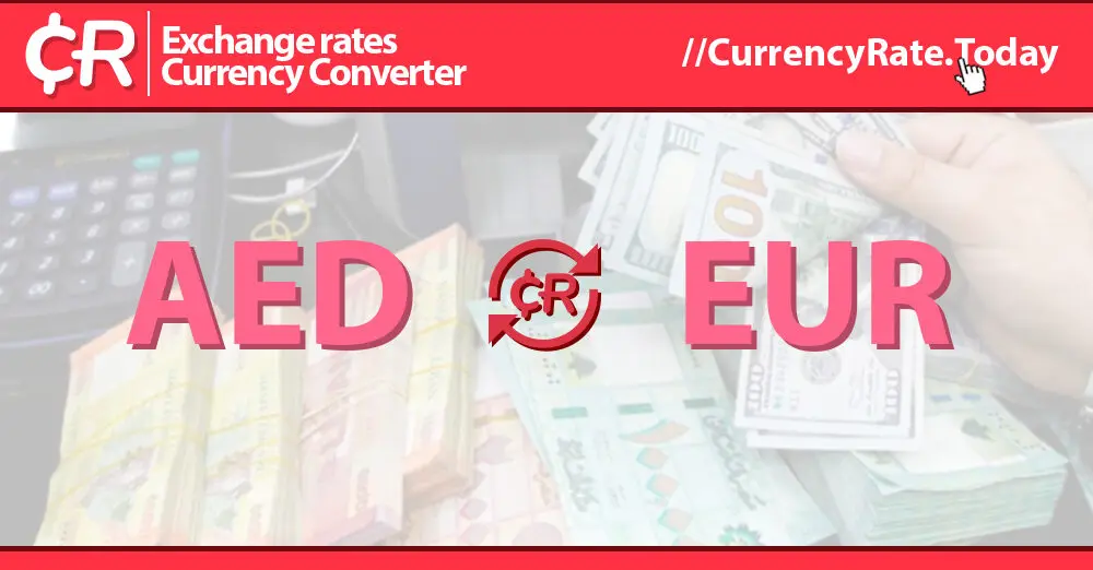 conversion dirham euro - Cuánto es un euro en dirhams