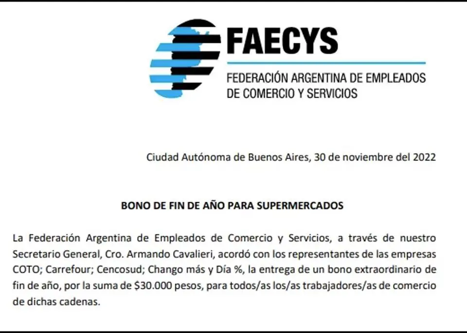 Bono Fin de Año para Empleados de Comercio 2023: Todo lo que necesitas saber - Cuánto se cobra en diciembre para empleados de comercio bono fin de ano comercio - Cuánto se cobra en diciembre para empleados de comercio