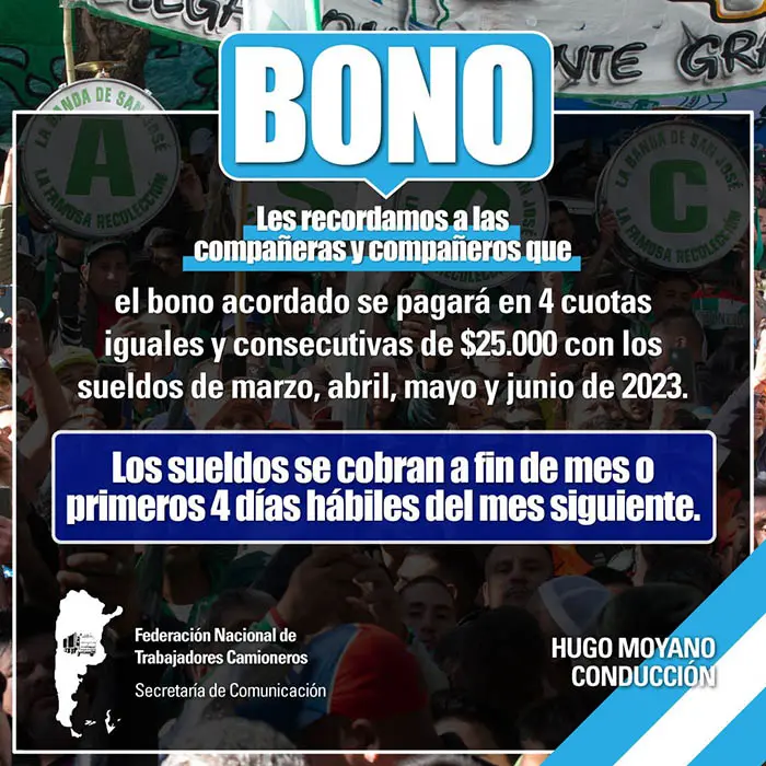 Bono Camioneros 2021: Cómo se Paga y Quiénes lo Reciben - Cuánto se paga el día del camionero bono camioneros 2021 como se paga - Cuánto se paga el día del camionero