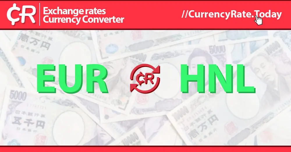 Cuánto Vale el Euro en Honduras Hoy: Guía Completa y Conversor - Cuánto sería 1 € en Honduras a cuanto esta el euro hoy en honduras - Cuánto sería 1 € en Honduras