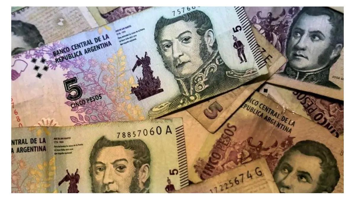 bono de 5 pesos - Cuánto vale el billete de 5 pesos argentinos