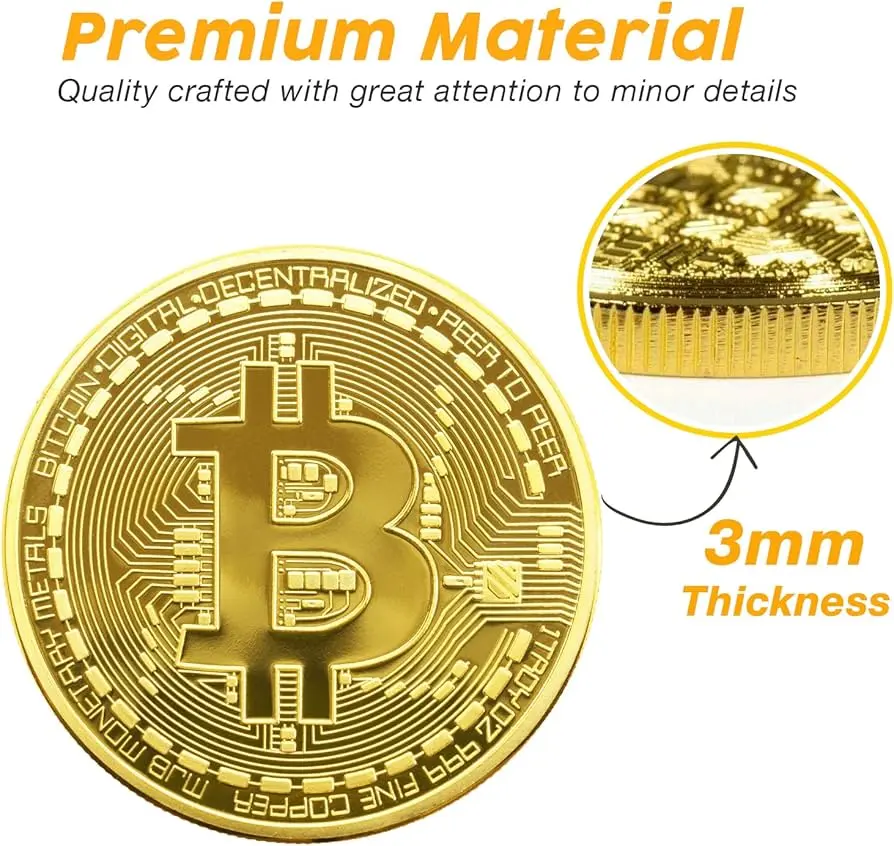 moneda conmemorativa bitcoin - Cuánto vale una moneda de oro de Bitcoin