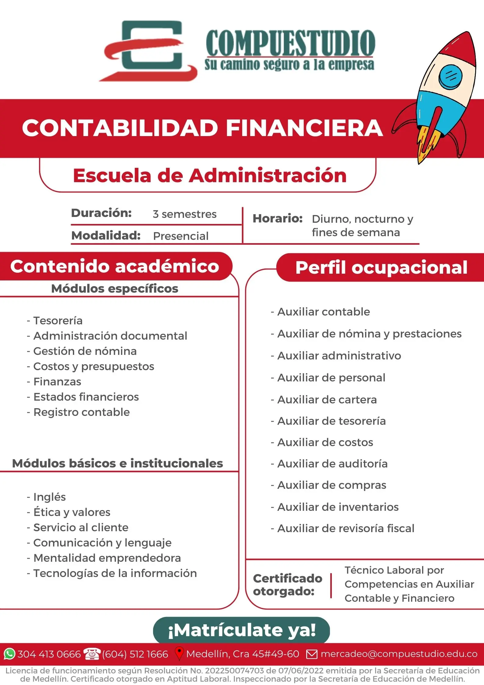 tecnico en contabilidad y finanzas - Cuántos años dura la carrera de técnico en contabilidad
