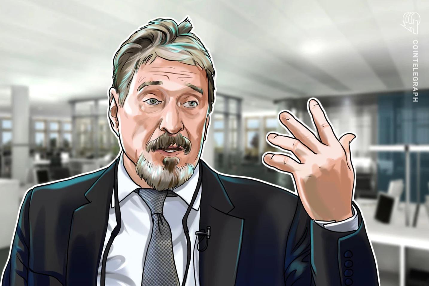 McAfee y Bitcoin: Una Historia de Predicciones y Controversias - Cuántos bitcoins tenía John McAfee mcafee bitcoin prediccion - Cuántos bitcoins tenía John McAfee