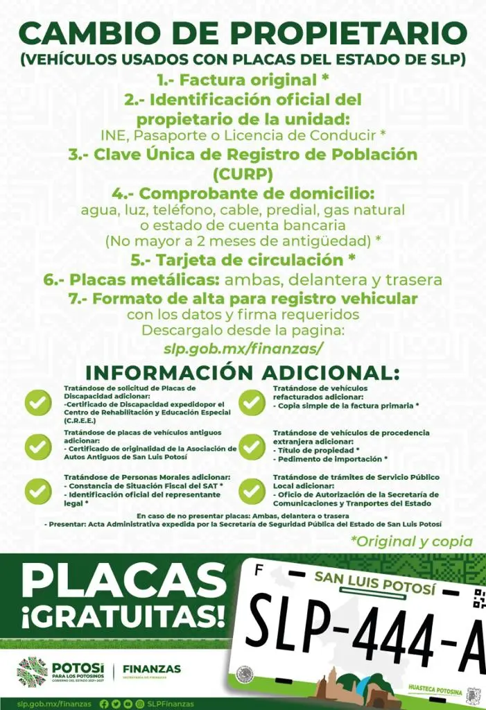 Cómo Consultar y Pagar Adeudos Vehiculares en San Luis Potosí: Guía Completa - Dónde tramitar placas SLP finanzas slp - Dónde tramitar placas SLP