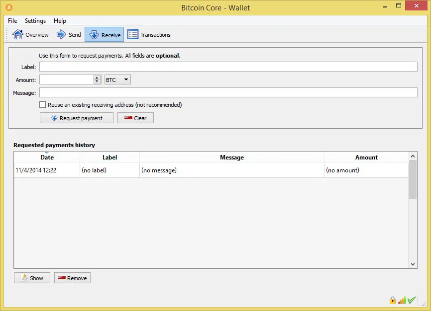 bitcoin address bitcoin core - How do I get Bitcoin Core