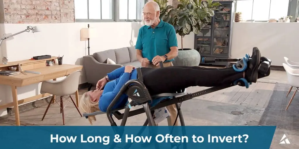 teeter fitspine x1 inversion table - How long should I use a Teeter inversion table