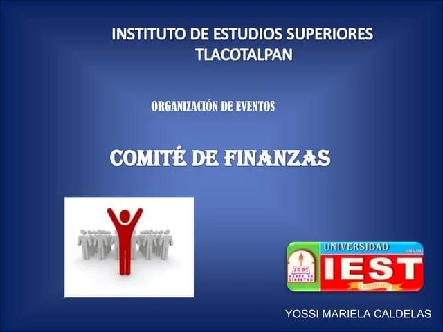 comite de finanzas y evaluacion - Qué apoya el Comité de Auditoría y finanzas