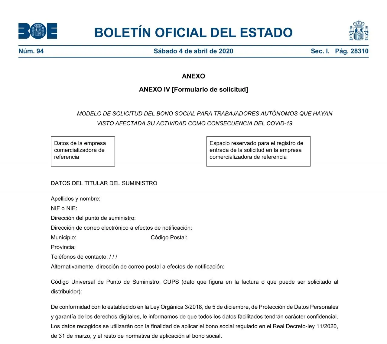 Renovar el Bono Social de la Luz: Todo lo que necesitas saber - Qué documentación se necesita para renovar el bono social de la luz solicitud pdf bono social - Qué documentación se necesita para renovar el bono social de la luz