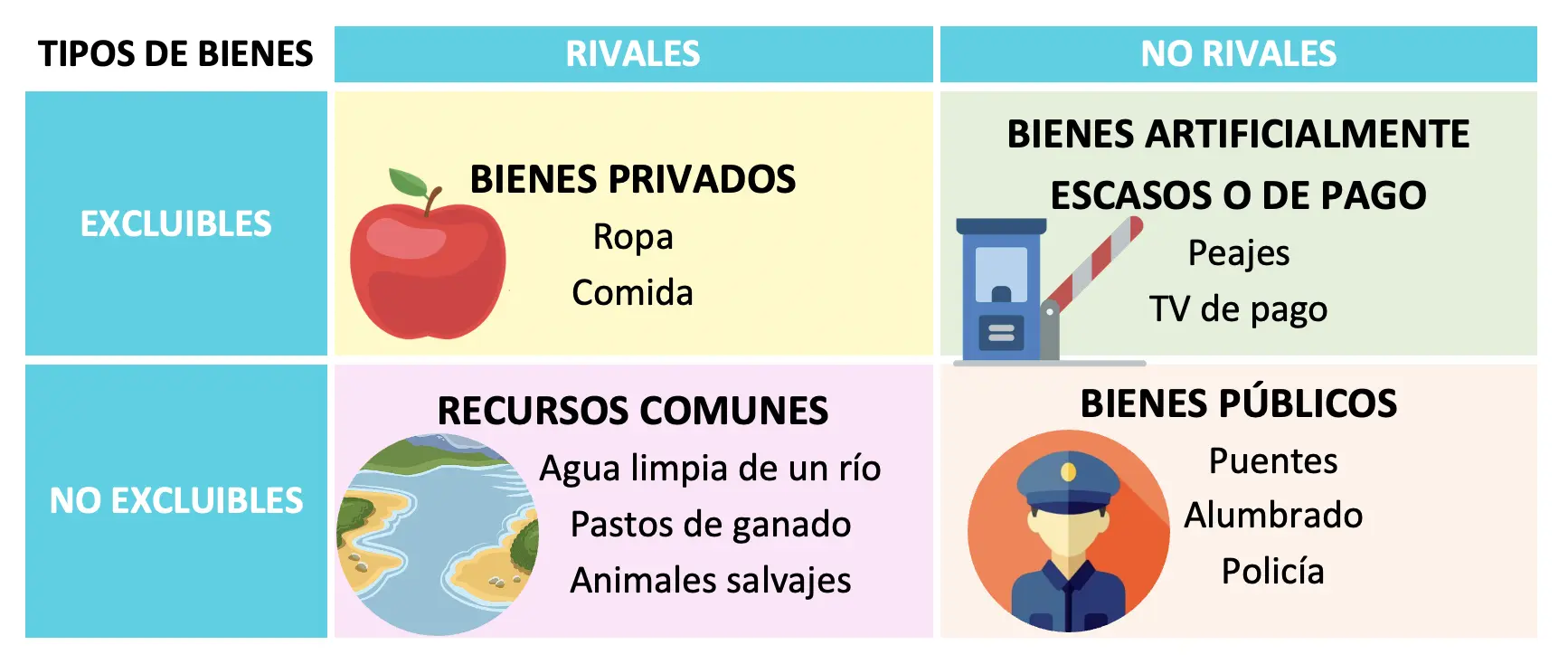 bienes publicos vs bienes privados finanzas - Qué es el bien público y el bien privado