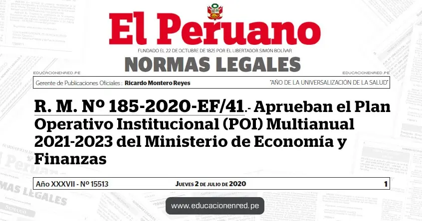 POI en Finanzas: Todo lo que necesitas saber sobre el Plan Operativo Institucional - Qué es el poi mef poi finanzas - Qué es el poi mef