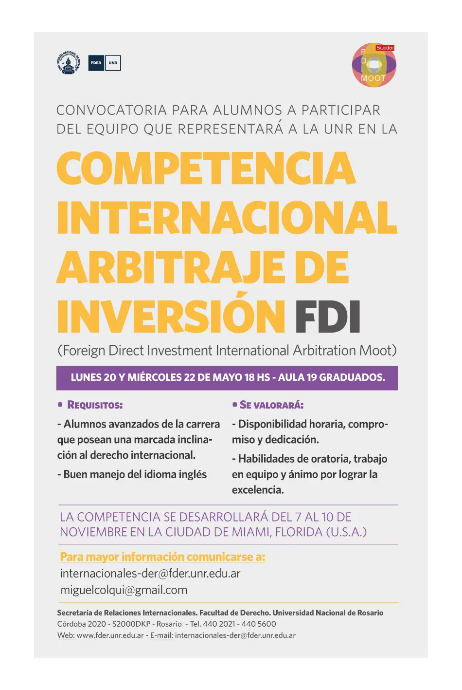competencia internacional de arbitraje de inversion - Qué es la competencia internacional