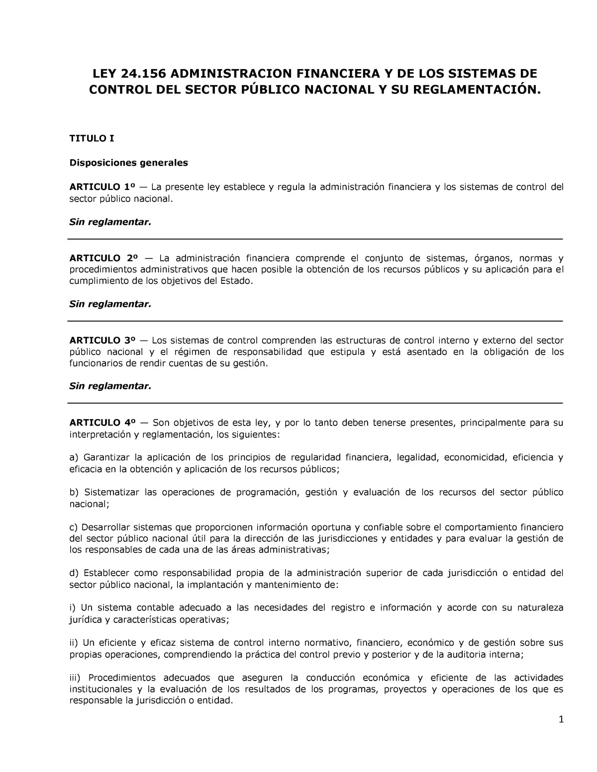 cuenta de inversion ley 24156 - Qué es la Cuenta de Inversión