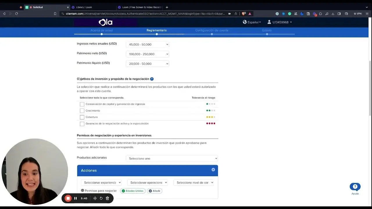 cuenta de inversion eeuu - Qué es la cuenta de inversión