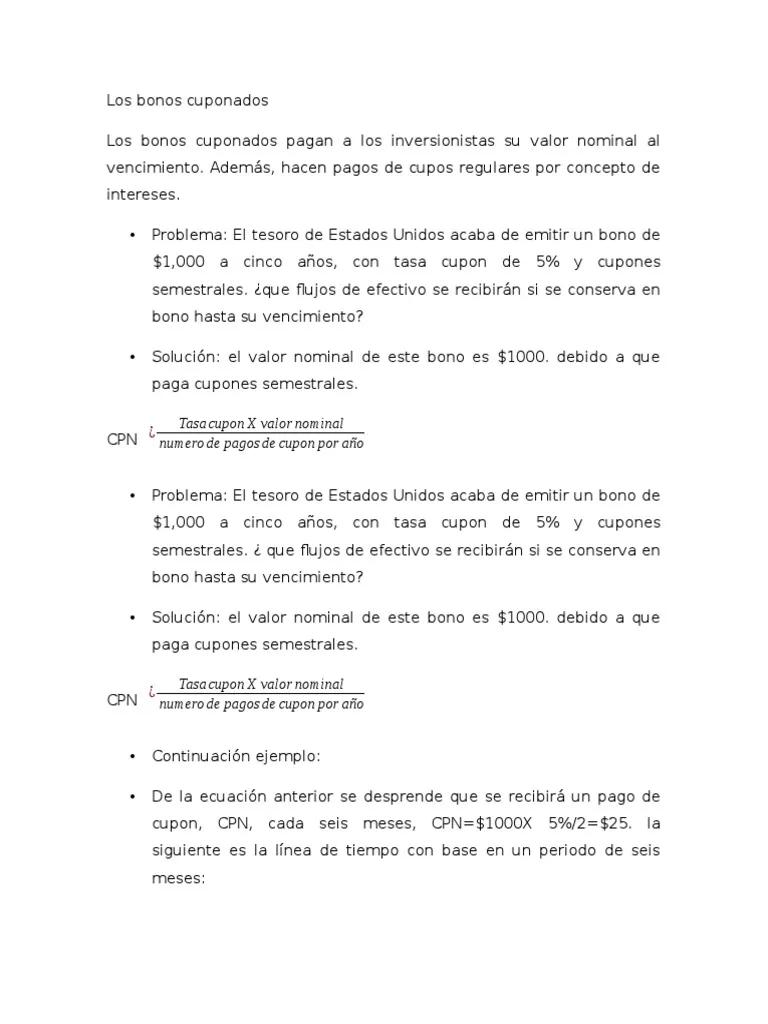 bonos cuponados - Qué es un bono sin cupón