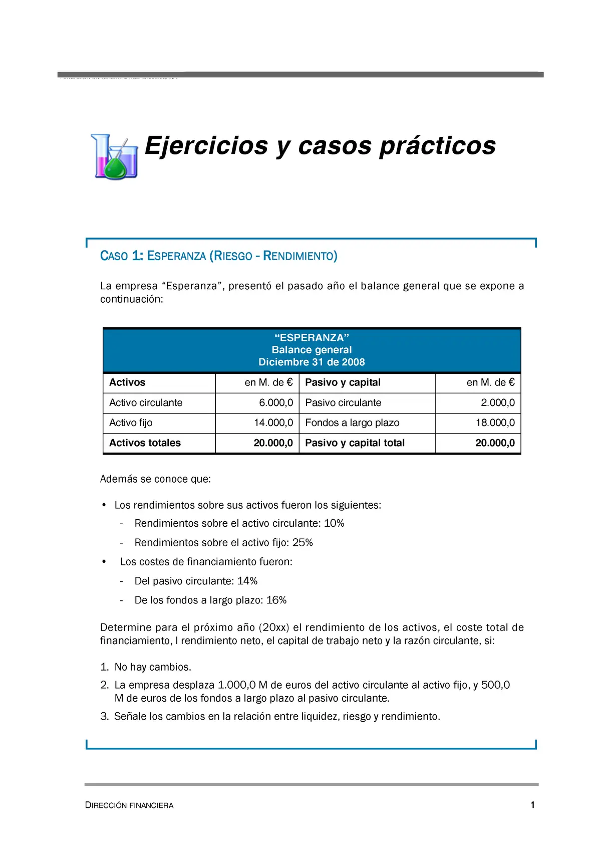 Análisis económico financiero: una guía para el éxito empresarial - Qué es un caso financiero caso practico finanzas - Qué es un caso financiero