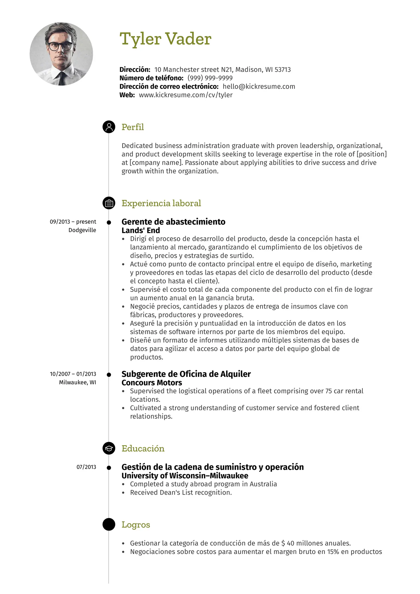 curriculum jefe de administracion y finanzas - Qué hace un gerente administrativo y financiero