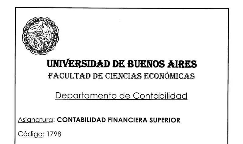 Contabilidad, Economía y Finanzas II: El núcleo de la gestión empresarial en la UBA - Qué materias tiene el CBC de Abogacía en la UBA contabilidad economia y finanzas ii uba - Qué materias tiene el CBC de Abogacía en la UBA