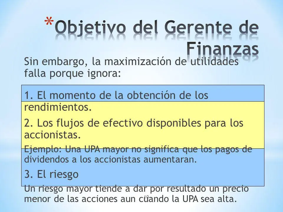 El gerente financiero: funciones, responsabilidades y perfil ideal - Qué objetivo tienen las decisiones de los gerentes financieros objetivo del gerente de finanzas - Qué objetivo tienen las decisiones de los gerentes financieros