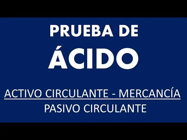 Prueba Ácida: Un Indicador Clave de la Solvencia a Corto Plazo - Qué pasa si la prueba ácida es mayor a 1 finanzas prueba acida - Qué pasa si la prueba ácida es mayor a 1