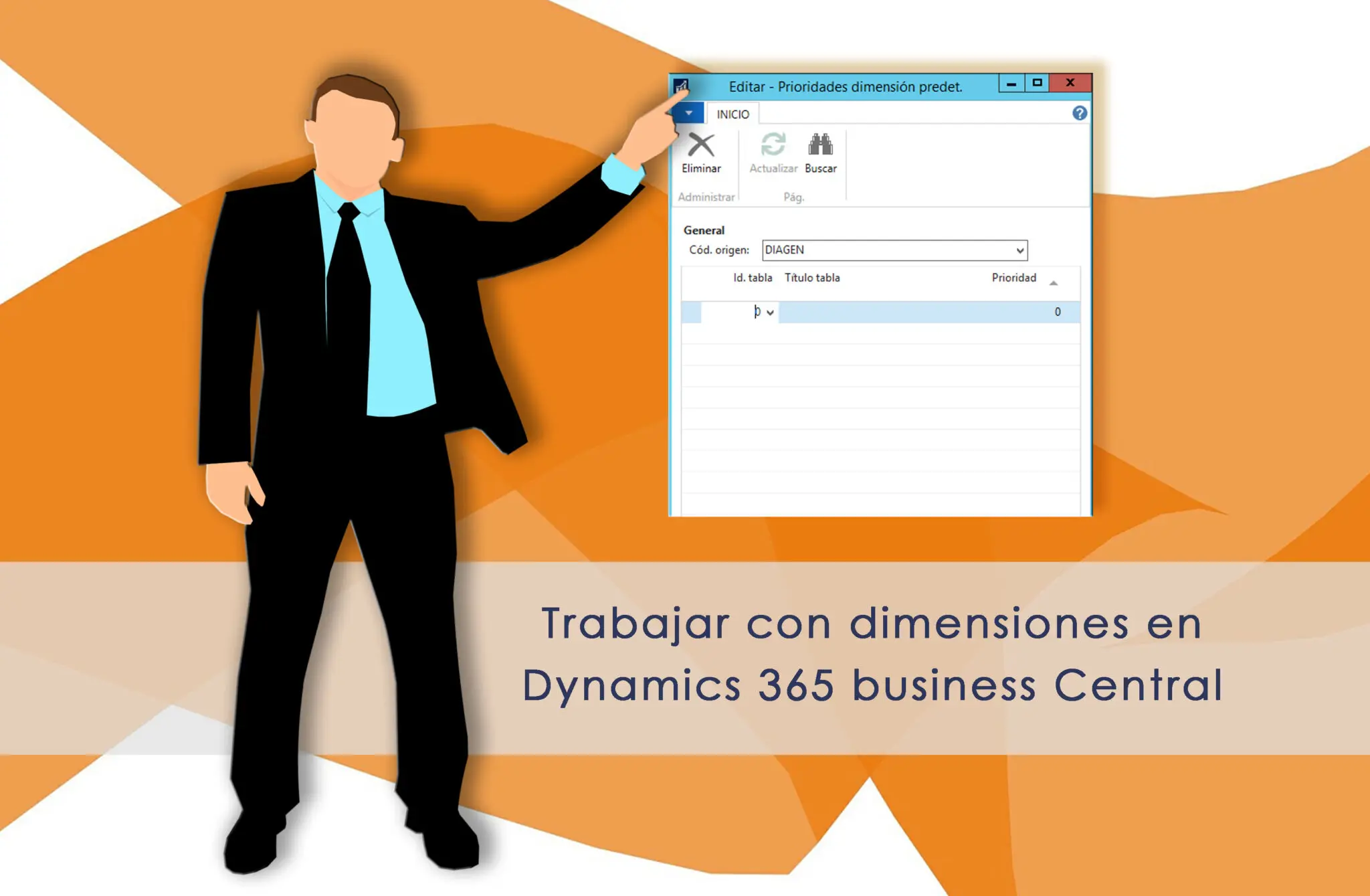 analisis microsoft dynamics nav finanzas caracteristicas - Qué son las dimensiones en Navision