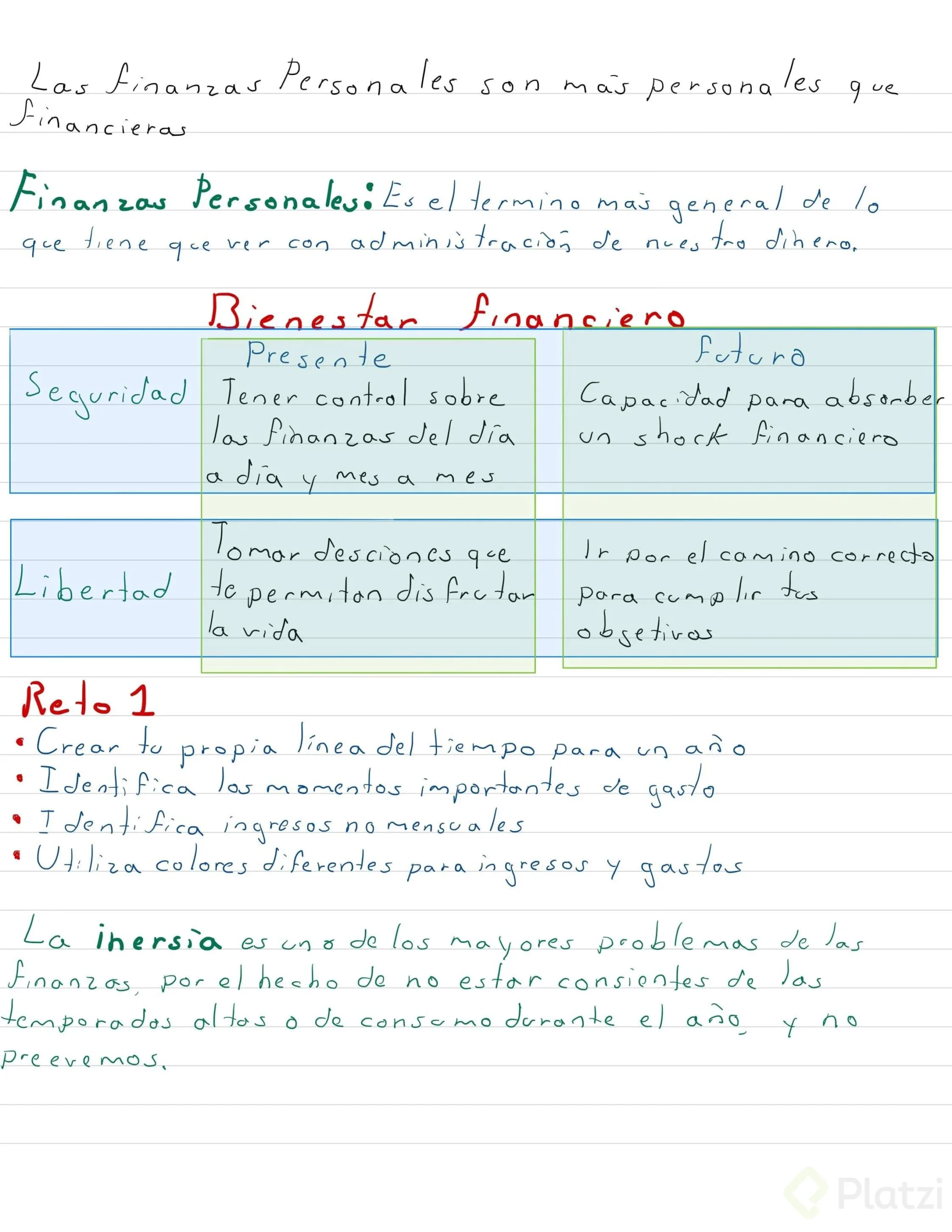 notas finanzas - Qué son las notas financieras
