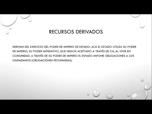 ejemplos de recursos originarios en la finanzas publica - Qué son los recursos económicos públicos