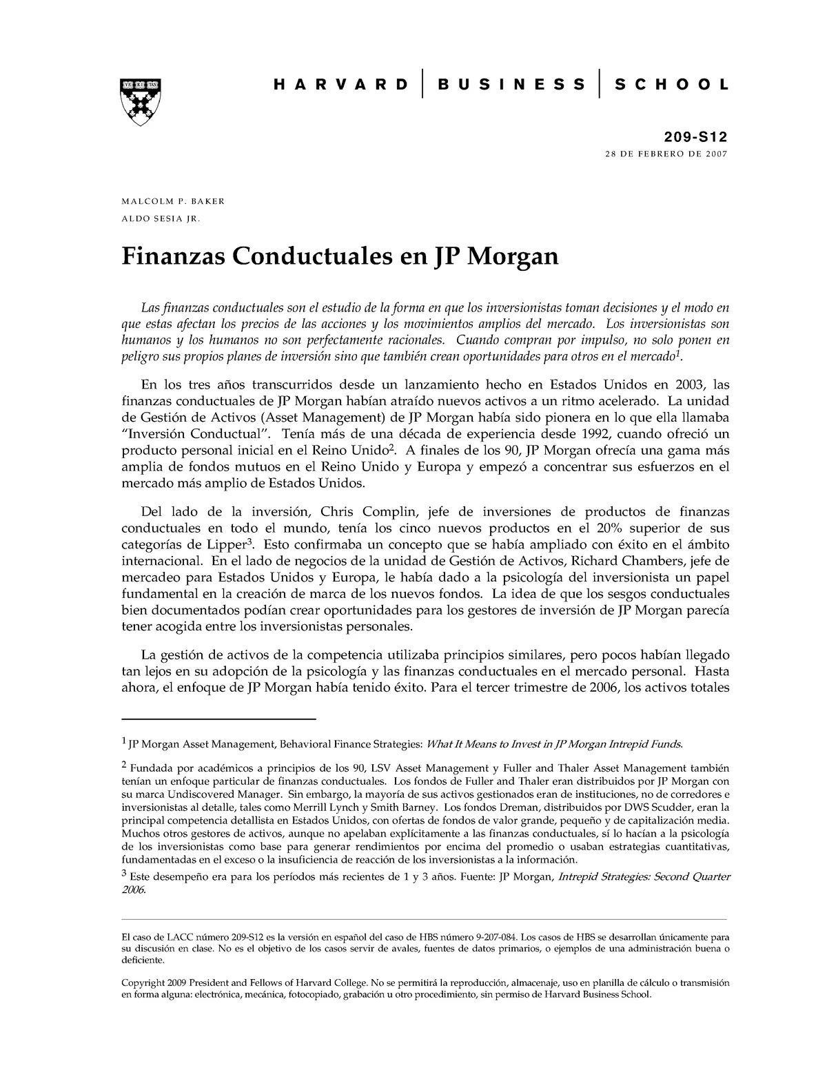 finanzas conductuales en jp morgan sesgos - Qué tipo de sesgos conductuales pueden afectar en nuestra decisión de inversión