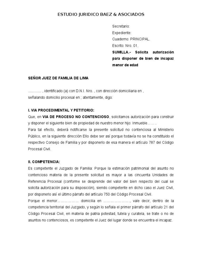 autorizacion judicial para invertir dinero de un menor jurisprudencia - Quién administra el dinero de un menor