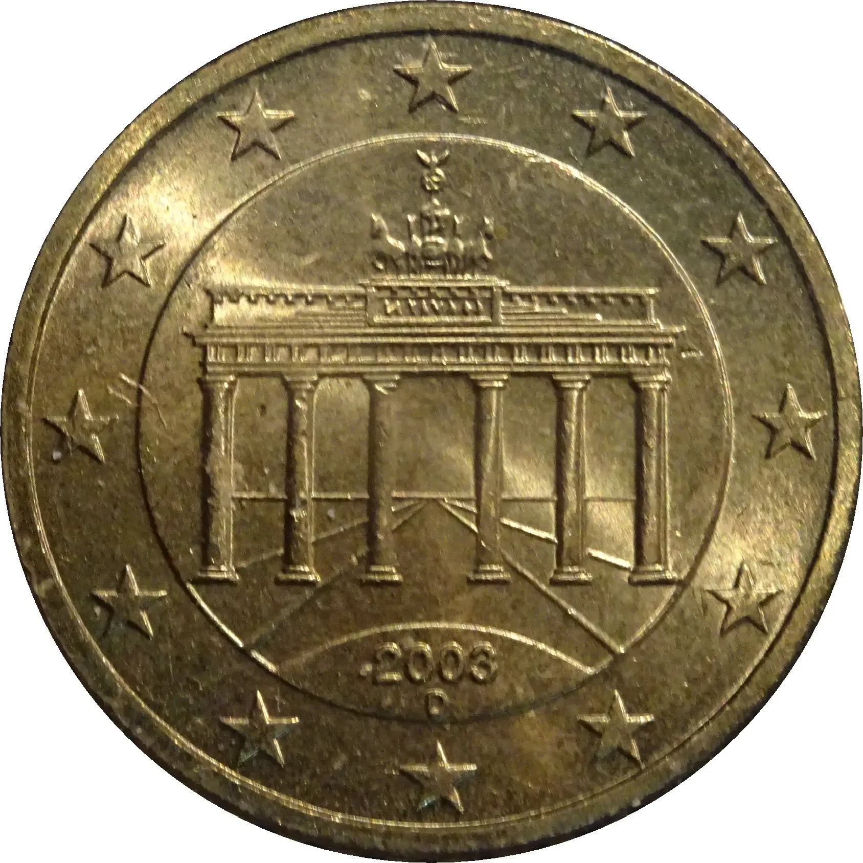 50 euro cent 2002 germany - What is the value of 50 euro cent in 2002