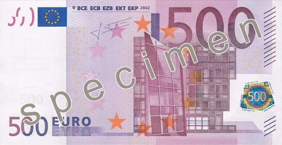 El billete de 500 euros: Historia, diseño y por qué se dejó de emitir - Why is the 500 euro note not accepted euro currency bills - Why is the 500 euro note not accepted